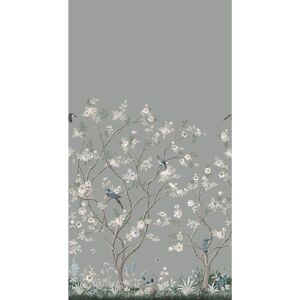 Ronald Redding Lingering Garden Grey Wall Mural Grey 122.4 In. L X 66.5 In. W X 0.03 In. D Ronald Redding Lingering Garden Grey Wall Mural Grey 122.4 In. L X 66.5 In. W X 0.03 In. D