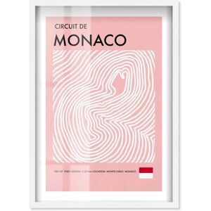 Notori Art Monaco Circuit Formula 1 Posters Shadowbox Print by Notoriart Pink 31 Notori Art Monaco Circuit Formula 1 Posters Shadowbox Print by Notoriart Pink 31