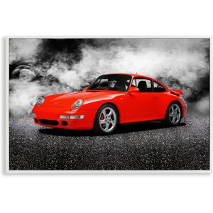 Stupell Bold Red Sports Car Framed Giclee Art Design By Mark Rogan Red 18 x 12 Stupell Bold Red Sports Car Framed Giclee Art Design By Mark Rogan Red 18 x 12