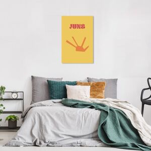 Wynwood Studio Canvas Typography and Quotes June Simple Nature Yellow and Modern & Contemporary Wall Art Canvas Print Yellow 24 x 16 Wynwood Studio Canvas Typography and Quotes June Simple Nature Yellow and Modern & Contemporary Wall Art Canvas Print Yellow 24 x 16