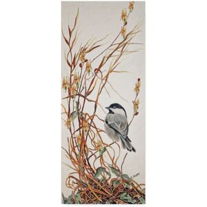Trademark Fine Art Carol J Rupp 'Chickadee In Summer Grass' Canvas Art Multi 20 x 47 Trademark Fine Art Carol J Rupp 'Chickadee In Summer Grass' Canvas Art Multi 20 x 47