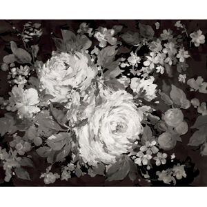 York Wallcoverings Impressionist Floral Grey Wall Mural Grey 122.4 In. L X 25.25 In. W X 0.03 In. D York Wallcoverings Impressionist Floral Grey Wall Mural Grey 122.4 In. L X 25.25 In. W X 0.03 In. D