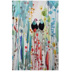 Trademark Fine Art Sylvie Demers 'La Belle Histoire' Canvas Art Grey 16 x 24 Trademark Fine Art Sylvie Demers 'La Belle Histoire' Canvas Art Grey 16 x 24