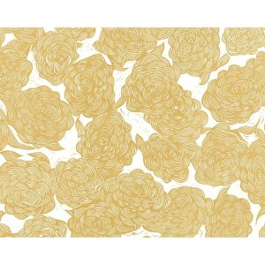 Karen Revis Roses Ochre Wall Mural Yellow Oversized Karen Revis Roses Ochre Wall Mural Yellow Oversized