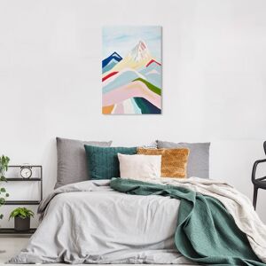 Wynwood Studio Nature and Landscape Snowy Ice Mountains Blue and Pastel Blue Modern & Contemporary Wall Art Canvas Print Blue 36 x 24 Wynwood Studio Nature and Landscape Snowy Ice Mountains Blue and Pastel Blue Modern & Contemporary Wall Art Canvas Print Blue 36 x 24