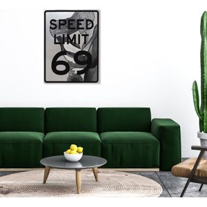 Wynwood Studio JJ Hammond - Speed Limit 69 II Modern & Contemporary Wall Art Canvas Print Grey,Black 30 x 36 Wynwood Studio JJ Hammond - Speed Limit 69 II Modern & Contemporary Wall Art Canvas Print Grey,Black 30 x 36