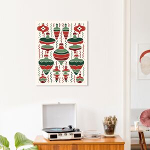 Wynwood Studio Canvas Holiday and Seasonal Ornaments Option Red Modern & Contemporary Wall Art Canvas Print Red 20 x 24 Wynwood Studio Canvas Holiday and Seasonal Ornaments Option Red Modern & Contemporary Wall Art Canvas Print Red 20 x 24