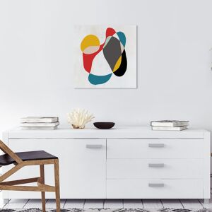 Wynwood Studio Canvas Abstract Geo Shapes II Red and Scarlet Modern & Contemporary Wall Art Canvas Print Red 20 x 20 Wynwood Studio Canvas Abstract Geo Shapes II Red and Scarlet Modern & Contemporary Wall Art Canvas Print Red 20 x 20