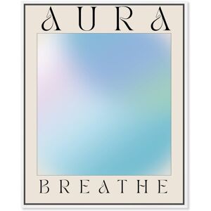 Aura Breathe Canvas Retro Aura Themed Poster Art by Art Remedy Blue 20 Aura Breathe Canvas Retro Aura Themed Poster Art by Art Remedy Blue 20