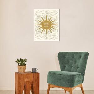Wynwood Studio Canvas Holiday and Seasonal The Happy Star Shines Gold Modern & Contemporary Wall Art Canvas Print Gold 16 x 20 Wynwood Studio Canvas Holiday and Seasonal The Happy Star Shines Gold Modern & Contemporary Wall Art Canvas Print Gold 16 x 20