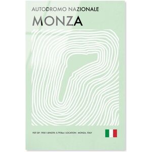 Notori Art Monza Circuit Formula 1 Posters Acrylic Print by Notoriart Blue 30 Notori Art Monza Circuit Formula 1 Posters Acrylic Print by Notoriart Blue 30