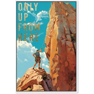 Only Up From Here Canvas Mancave Sports Art Prints by Art Remedy Gold 16 Only Up From Here Canvas Mancave Sports Art Prints by Art Remedy Gold 16