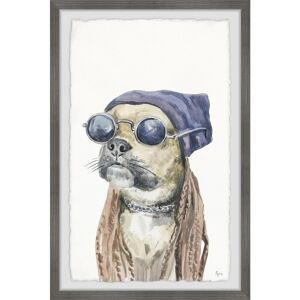 HomeStock Rockstar Framed Painting Print - Modern Wall Art Decor for Home Living Room Office Multi 12 x 8 HomeStock Rockstar Framed Painting Print - Modern Wall Art Decor for Home Living Room Office Multi 12 x 8