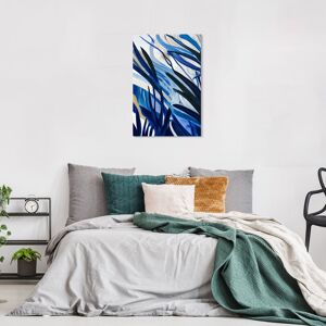 Wynwood Studio Abstract Jungle Blues Blue and Tropical Wall Art Canvas Print Blue 24 x 16 Wynwood Studio Abstract Jungle Blues Blue and Tropical Wall Art Canvas Print Blue 24 x 16
