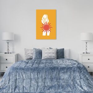 Wynwood Studio Canvas People and Portraits Sunstar Covered Girl Orange Modern & Contemporary Wall Art Canvas Print Orange 24 x 36 Wynwood Studio Canvas People and Portraits Sunstar Covered Girl Orange Modern & Contemporary Wall Art Canvas Print Orange 24 x 36