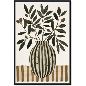 Kalimera Vase Canvas Retro Poster Art by Art Remedy Yellow 36 Kalimera Vase Canvas Retro Poster Art by Art Remedy Yellow 36