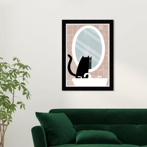 Wynwood Studio Prints Animals Who is That Black and Modern & Contemporary Wall Art Canvas Print Black Small Wynwood Studio Prints Animals Who is That Black and Modern & Contemporary Wall Art Canvas Print Black Small