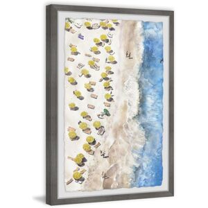 HomeStock Rustic Sunshade Painting Print - Yellow Framed Wall Art Decor for Home Multi 12 x 8 HomeStock Rustic Sunshade Painting Print - Yellow Framed Wall Art Decor for Home Multi 12 x 8