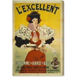 Lexcellent consomme Poster Canvas Nouveau Art Prints by Art Remedy, Gallery Wrapped Yellow 10 Lexcellent consomme Poster Canvas Nouveau Art Prints by Art Remedy, Gallery Wrapped Yellow 10