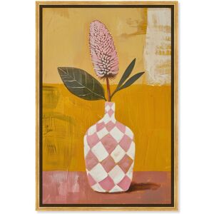 Vivid Bloomscape Canvas Retro Poster Art by Art Remedy Pink 24 Vivid Bloomscape Canvas Retro Poster Art by Art Remedy Pink 24