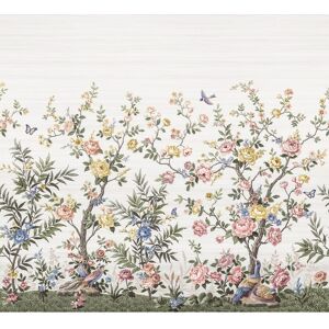 REMIX Walls by Katie Hunt Spring Chinoiserie Soft White Wall Mural Multi-Color Oversized REMIX Walls by Katie Hunt Spring Chinoiserie Soft White Wall Mural Multi-Color Oversized