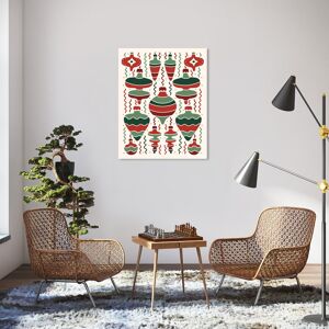 Wynwood Studio Canvas Holiday and Seasonal Ornaments Option Red Modern & Contemporary Wall Art Canvas Print Red 30 x 36 Wynwood Studio Canvas Holiday and Seasonal Ornaments Option Red Modern & Contemporary Wall Art Canvas Print Red 30 x 36