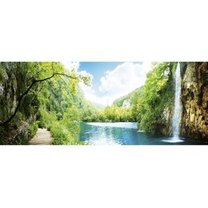 Dimex Relax In Forest Wall Mural - 59in x 147.6in x 0.025in Blue 59in x 147.6in x 0.025in Dimex Relax In Forest Wall Mural - 59in x 147.6in x 0.025in Blue 59in x 147.6in x 0.025in