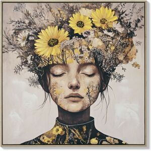 Kodotan sofa Beauty Posters Beauty lady Wall Art Gold and White Floral Canvas Artwork for Living Room Modern Photo Prints for Home Ginger 24.0 In. W X 1.2 In. H X 24.0 In. D Kodotan sofa Beauty Posters Beauty lady Wall Art Gold and White Floral Canvas Artwork for Living Room Modern Photo Prints for Home Ginger 24.0 In. W X 1.2 In. H X 24.0 In. D