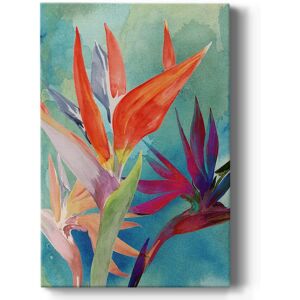 Wexford Home Vivid Birds of Paradise I Premium Gallery Wrapped Canvas - Ready to Hang Multi 18X27 Wexford Home Vivid Birds of Paradise I Premium Gallery Wrapped Canvas - Ready to Hang Multi 18X27