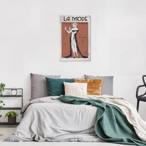Wynwood Studio Fashion and Glam La Mode Poster Brown and French Country Wall Art Canvas Print Brown 24 x 16 Wynwood Studio Fashion and Glam La Mode Poster Brown and French Country Wall Art Canvas Print Brown 24 x 16