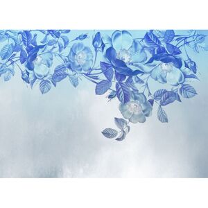 Komar Blue Aura Wall Mural Blue Oversized Komar Blue Aura Wall Mural Blue Oversized