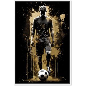 Pro Soccer Splatter Inspirational Sport Poster Canvas Wall Art by Notoriart Black 16 Pro Soccer Splatter Inspirational Sport Poster Canvas Wall Art by Notoriart Black 16