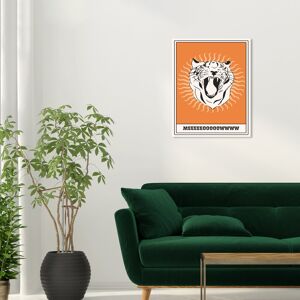 Wynwood Studio Canvas Animals Meow Answer Orange Modern & Contemporary Wall Art Canvas Print Orange 20 x 24 Wynwood Studio Canvas Animals Meow Answer Orange Modern & Contemporary Wall Art Canvas Print Orange 20 x 24