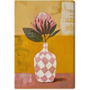 Protea Bloomscape Canvas Retro Poster Art by Art Remedy Pink 24 Protea Bloomscape Canvas Retro Poster Art by Art Remedy Pink 24
