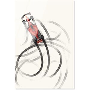Notori Art Drifting Away Formula 1 Posters Acrylic Print by Notoriart Red 30 Notori Art Drifting Away Formula 1 Posters Acrylic Print by Notoriart Red 30