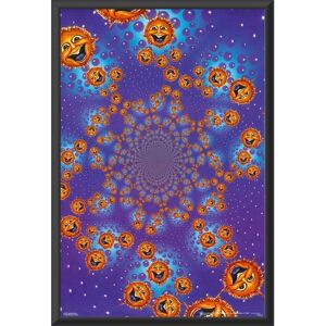 BUY ART FOR LESS Laughing Sun Illusion- By Mike Dubois Vintage Framed Art Poster - Paper Print - Black Wood Frame with Plexi Glass 23 x 35 Inch BUY ART FOR LESS Laughing Sun Illusion- By Mike Dubois Vintage Framed Art Poster - Paper Print - Black Wood Frame with Plexi Glass 23 x 35 Inch
