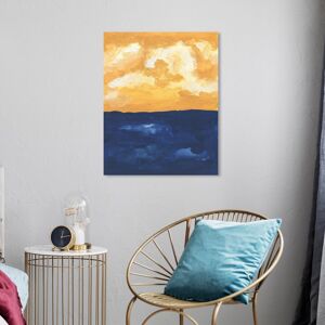 Wynwood Studio Canvas Nature and Landscape Ochre Gold Sky and Sea Yellow Nautical & Coastal Wall Art Canvas Print Yellow 20 x 24 Wynwood Studio Canvas Nature and Landscape Ochre Gold Sky and Sea Yellow Nautical & Coastal Wall Art Canvas Print Yellow 20 x 24