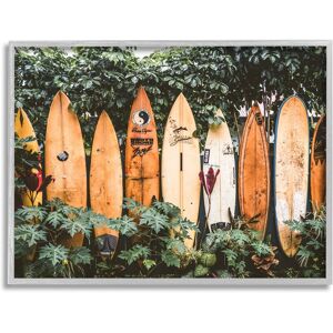 Stupell Surf Boards in Nature Framed Giclee Art Design by Krista Broadway Green 20 x 16 Stupell Surf Boards in Nature Framed Giclee Art Design by Krista Broadway Green 20 x 16