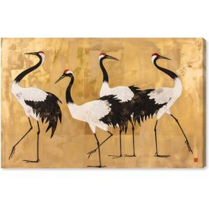 Birds of Gold Canvas by Art Remedy, Gallery Wrapped Gold 54 Birds of Gold Canvas by Art Remedy, Gallery Wrapped Gold 54