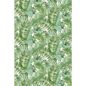 REMIX Walls by Katie Hunt Tropical Palm Leaf Green Wall Mural Green Oversized REMIX Walls by Katie Hunt Tropical Palm Leaf Green Wall Mural Green Oversized
