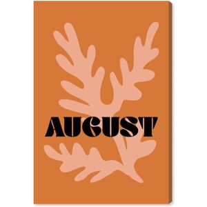 Wynwood Studio Canvas Typography and Quotes August Simple Nature Brown and Modern & Contemporary Wall Art Canvas Print Brown 36 x 24 Wynwood Studio Canvas Typography and Quotes August Simple Nature Brown and Modern & Contemporary Wall Art Canvas Print Brown 36 x 24
