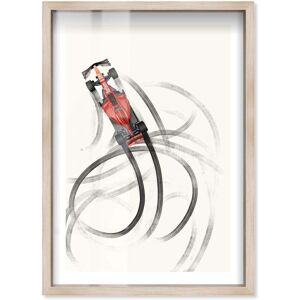 Notori Art Drifting Away Formula 1 Posters Shadowbox Print by Notoriart Red 17 Notori Art Drifting Away Formula 1 Posters Shadowbox Print by Notoriart Red 17
