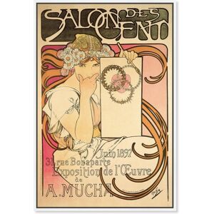 Poster Salon des Cents Canvas Nouveau Art Prints by Art Remedy Red 24 Poster Salon des Cents Canvas Nouveau Art Prints by Art Remedy Red 24