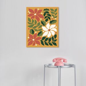 Wynwood Studio Canvas Holiday and Seasonal Poinsettias Artwork Plain Gold Modern & Contemporary Wall Art Canvas Print Gold 16 x 20 Wynwood Studio Canvas Holiday and Seasonal Poinsettias Artwork Plain Gold Modern & Contemporary Wall Art Canvas Print Gold 16 x 20