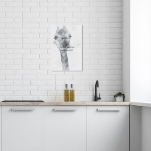 Wynwood Studio Canvas Animals Lets Explore the World Gray and Light Gray Modern & Contemporary Wall Art Canvas Print Grey 24 x 16 Wynwood Studio Canvas Animals Lets Explore the World Gray and Light Gray Modern & Contemporary Wall Art Canvas Print Grey 24 x 16