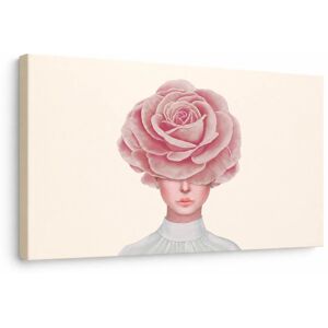 The Art Framing Co Rose Crown Muse - Fine Art Giclee Print on Gallery Wrapped Canvas Multi 27 x 36 The Art Framing Co Rose Crown Muse - Fine Art Giclee Print on Gallery Wrapped Canvas Multi 27 x 36