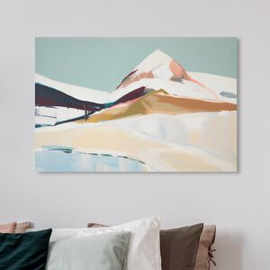 Wynwood Studio Nature and Landscape Mountain like Meringue White and Modern & Contemporary Wall Art Canvas Print White 36 x 54 Wynwood Studio Nature and Landscape Mountain like Meringue White and Modern & Contemporary Wall Art Canvas Print White 36 x 54