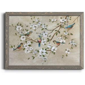Wexford Home Birds of a Feather-Premium Framed Canvas - Ready to Hang - Multi-Color Grey 20X24 Wexford Home Birds of a Feather-Premium Framed Canvas - Ready to Hang - Multi-Color Grey 20X24