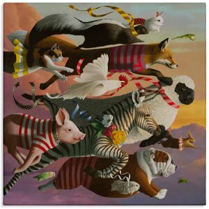Stupell Thick As Thieves Animals Canvas Wall Art Design By Heather Gauthier Brown 17 x 17 Stupell Thick As Thieves Animals Canvas Wall Art Design By Heather Gauthier Brown 17 x 17