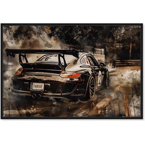 Solid Drive Sport Car Man Cave Canvas Wall Art by Notoriart Black 54 Solid Drive Sport Car Man Cave Canvas Wall Art by Notoriart Black 54